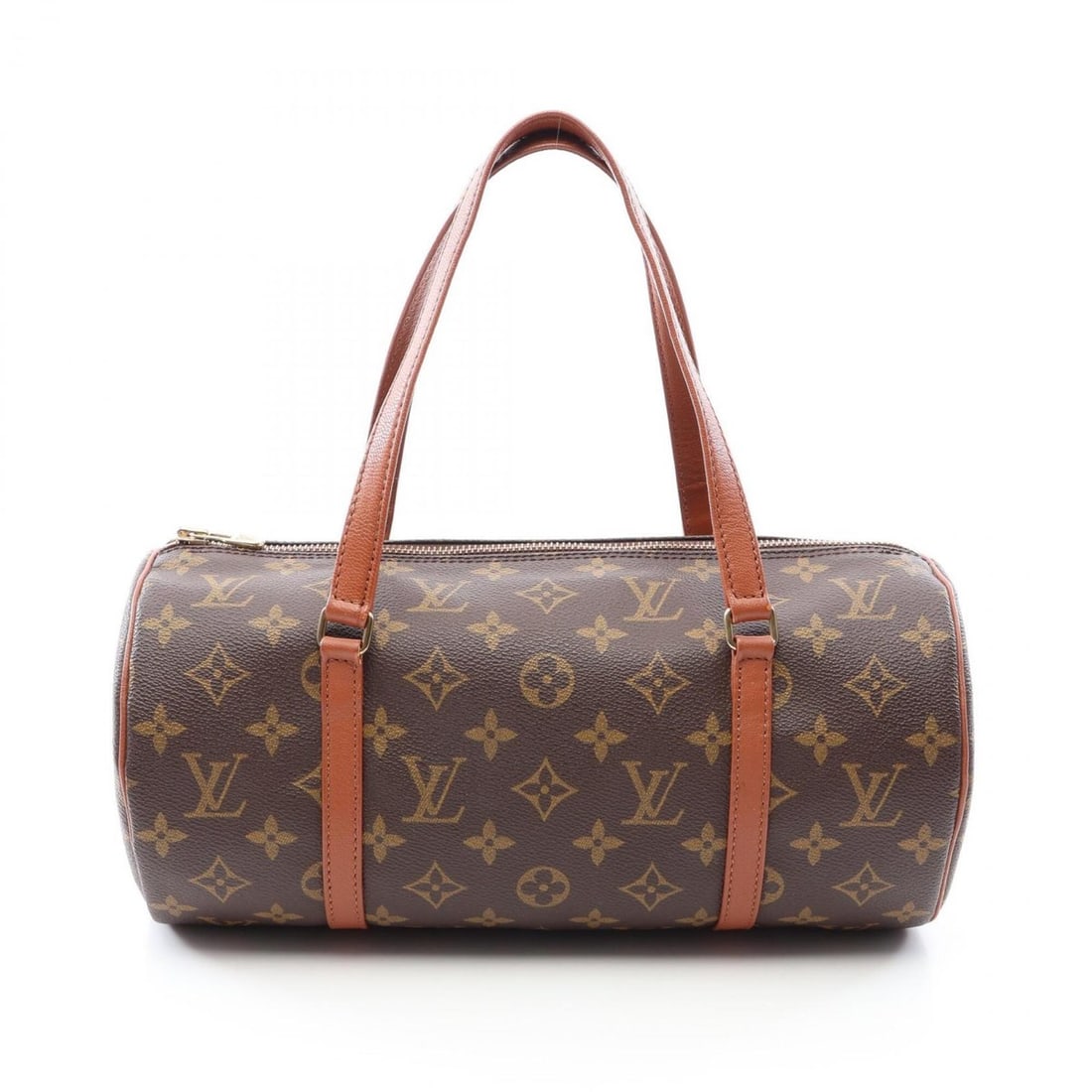 Louis Vuitton Papillon 30 (older model) handbag, coated canvas and leather, Monogram pattern,: --- Catalog ---Category: SizeSize (HxWxD): 15cm x 30cm x 15cm / 5.9'' x 11.81'' x 5.9''Category: DesignType: HandbagColor: Brown, MonogramGender: WomenMaterial: Coated canvas Category: GeneralMPN: M51