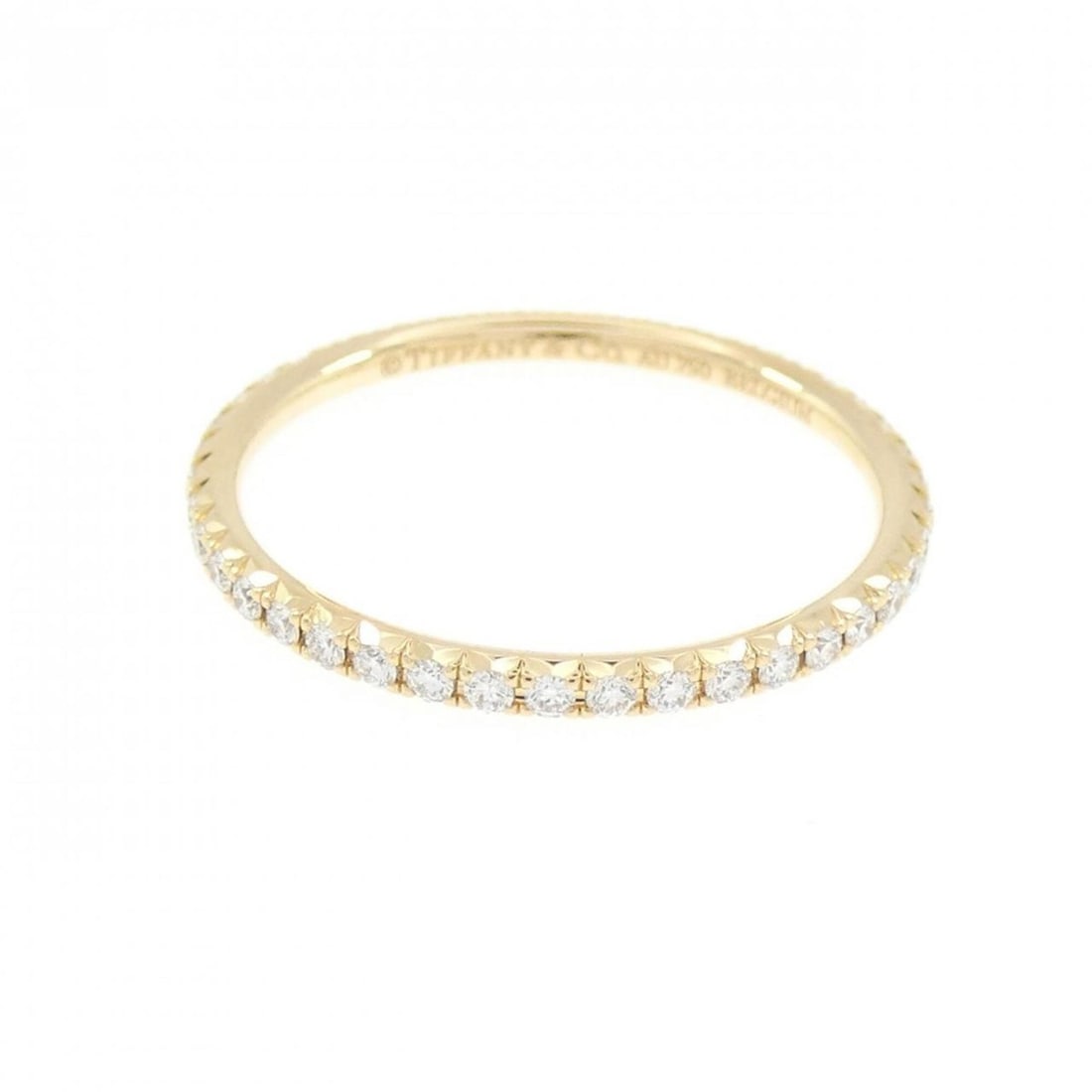 Tiffany Metro Ring: --- Catalog ---Category: SizeWidth: 1.4mm / 0.06''Weight: 1.1g / 0.03oz.JP Size: 11US Size: 6Category: DesignType: Band ringStone: DiamondGender: WomenMaterial: Yellow gold (18K)Category: GeneralLine: