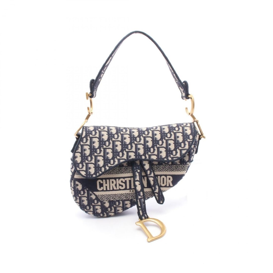 Christian Dior Dior Saddle Bag Oblique Handbag, Canvas, Women's, Navy/Beige: --- Catalog ---Category: SizeSize (HxWxD): 18cm x 23.5cm x 4cm / 7.08'' x 9.25'' x 1.57''Category: DesignType: Handbag, Saddle bagColor: Beige, NavyGender: WomenMaterial: Canvas , Leather Category: Ge