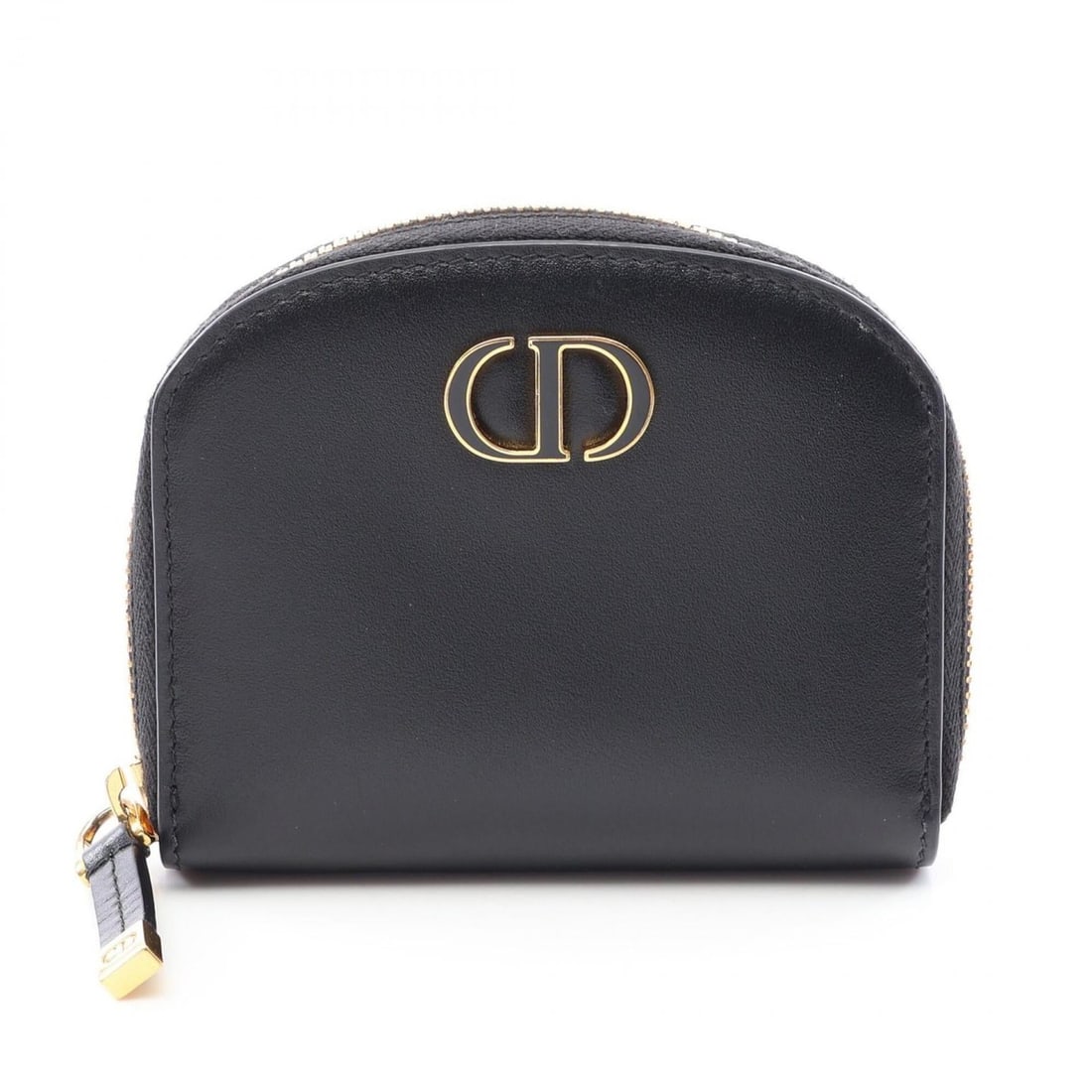 Christian Dior Dior 30 Montaigne Wallet/Coin Purse, Leather, Women's, Black (S2193UQBE): --- Catalog ---Category: SizeSize (HxWxD): 9cm x 11cm x 2.5cm / 3.54'' x 4.33'' x 0.98''Category: DesignType: Coin purse/coin caseColor: BlackGender: WomenMaterial: Leather Category: GeneralMPN: S2193