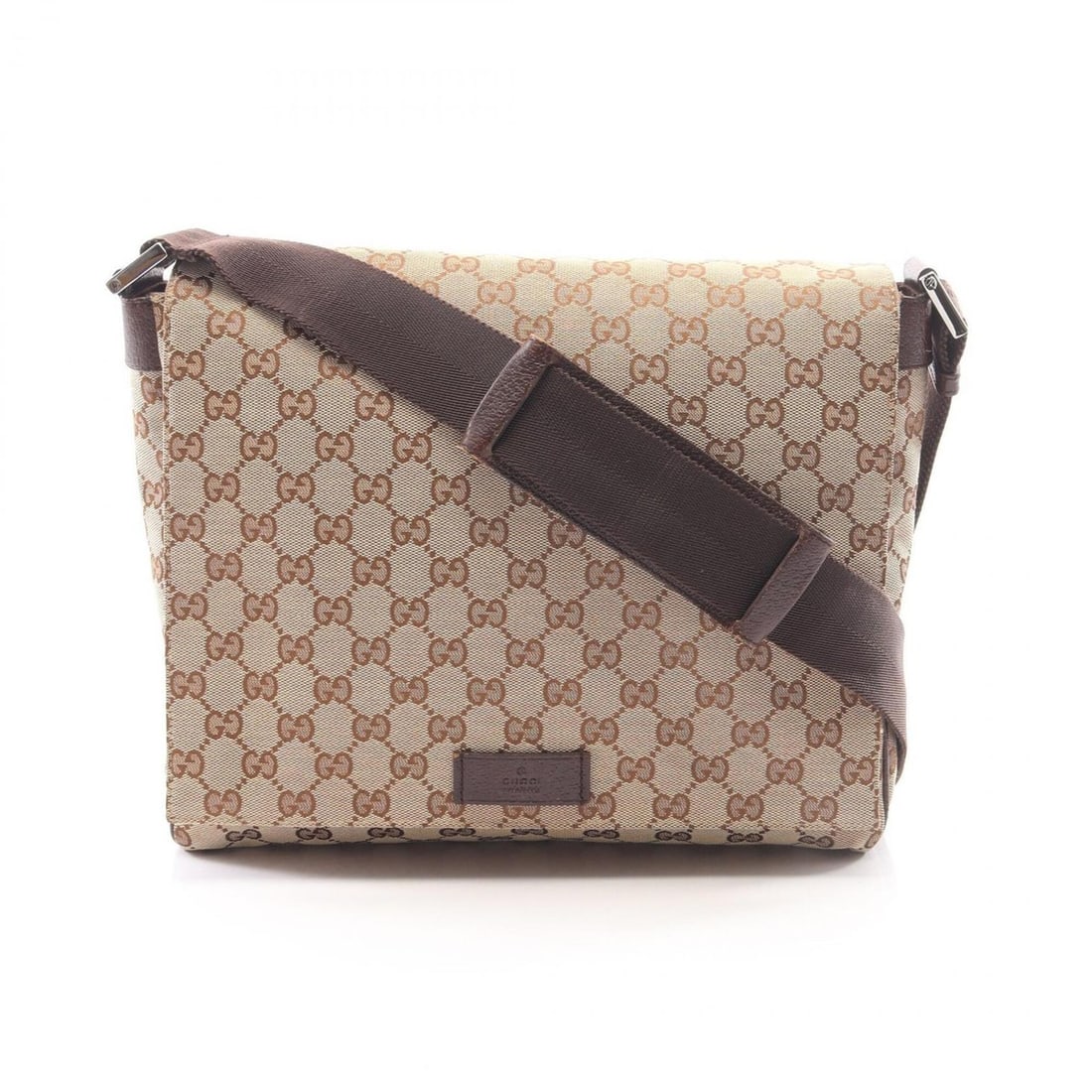 Gucci GG Canvas Shoulder Bag/Handbag, and Leather, Women's, Beige/Brown, 146236: --- Catalog ---Category: SizeSize (HxWxD): 26cm x 31cm x 8cm / 10.23'' x 12.2'' x 3.14''Category: DesignType: Handbag, Shoulder bagColor: Beige, BrownGender: WomenMaterial: Canvas , Leather Category: 