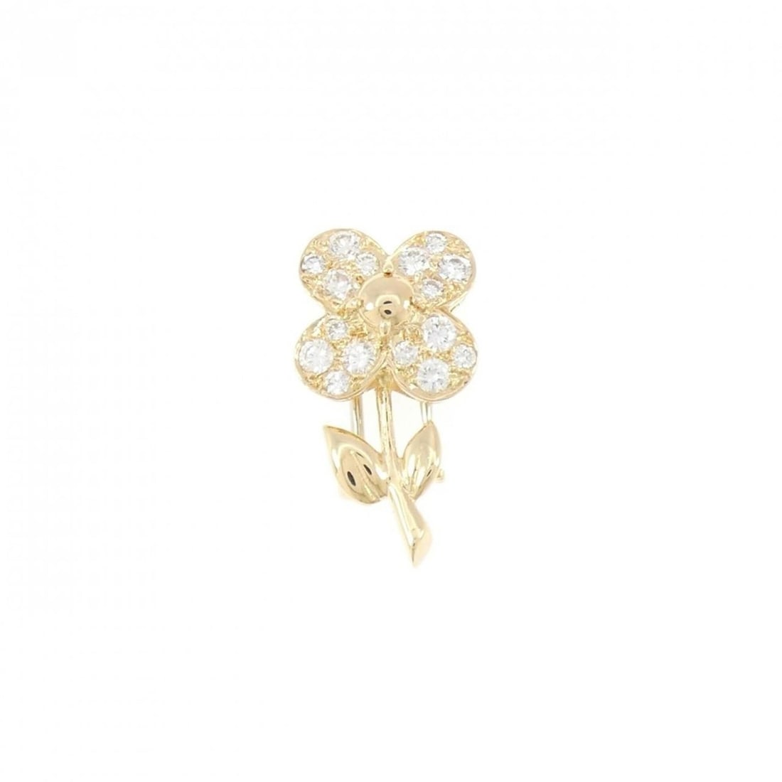 Van Cleef & Arpels Trefle Brooch 0.36 CT: --- Catalog ---Category: SizeSize (HxWxD): 1.99cm x 1.06cm / 0.78'' x 0.41''Category: DesignType: BroochColor: Yellow goldStone: DiamondGender: WomenMaterial: Yellow gold (18K)Weight (ct.): 0.36Catego