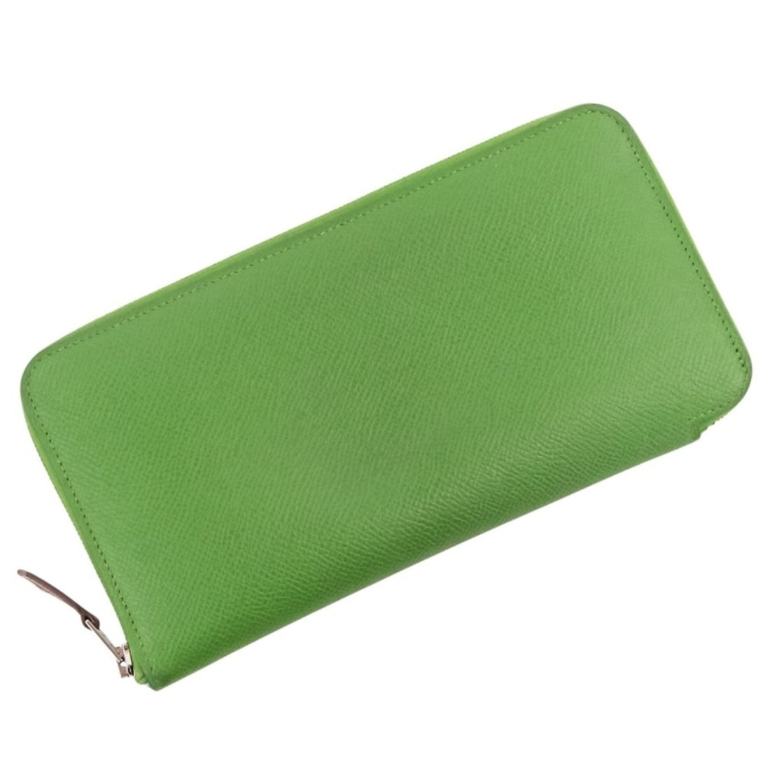 HERMES Aunage Rodeo des Cowgirls Silk In Azap Long Wallet, Vert Yucca Green, B Stamp, Women's: --- Catalog ---Category: SizeSize (HxWxD): 10cm x 20cm x 1.5cm / 3.93'' x 7.87'' x 0.59''Category: DesignType: Long wallet (bi-fold)Color: Green, VertGender: WomenMaterial: Epsom leather Category: Gen