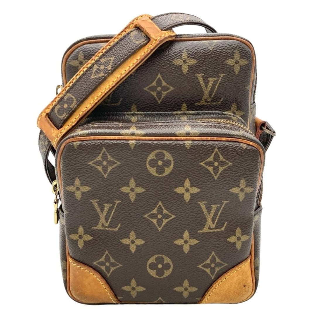 Louis Vuitton Amazon Shoulder Bag, Monogram Canvas, M45236, Brown, TH0036, Women's: --- Catalog ---Category: SizeSize (HxWxD): 21cm x 15cm x 9cm / 8.26'' x 5.9'' x 3.54''Category: DesignType: Shoulder bagColor: BrownGender: WomenMaterial: Monogram , Canvas Category: GeneralMPN: M4523