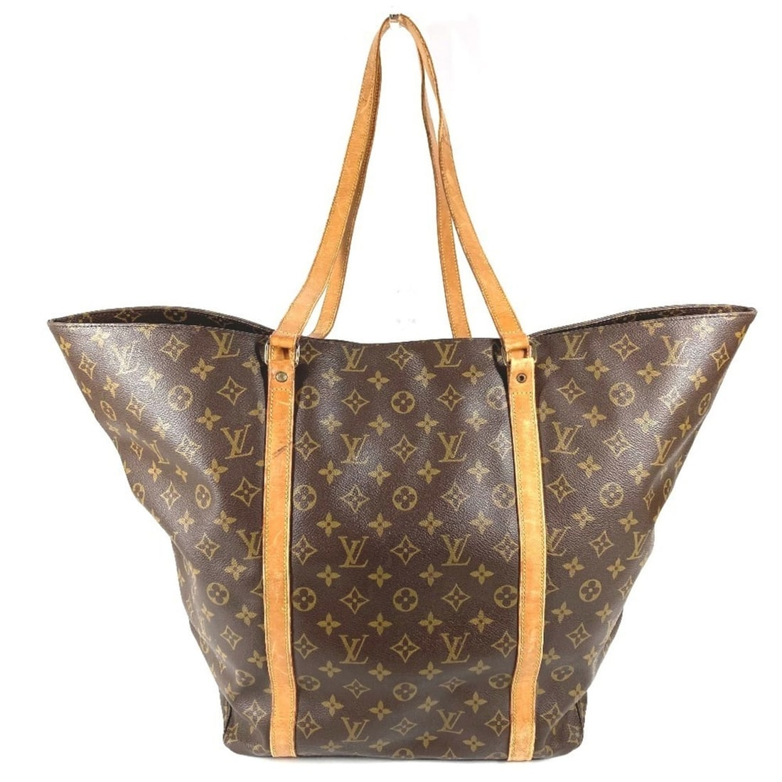 LOUIS VUITTON M51108 Monogram Sac Shopping Bag, Shoulder Tote Canvas, Men's and Women's, Brown: --- Catalog ---Category: SizeSize (HxWxD): 37.5cm x 58cm x 15.5cm / 14.76'' x 22.83'' x 6.1''Category: DesignType: Shoulder bag, Tote bagColor: BrownGender: Men,Women,UnisexMaterial: Monogram Category
