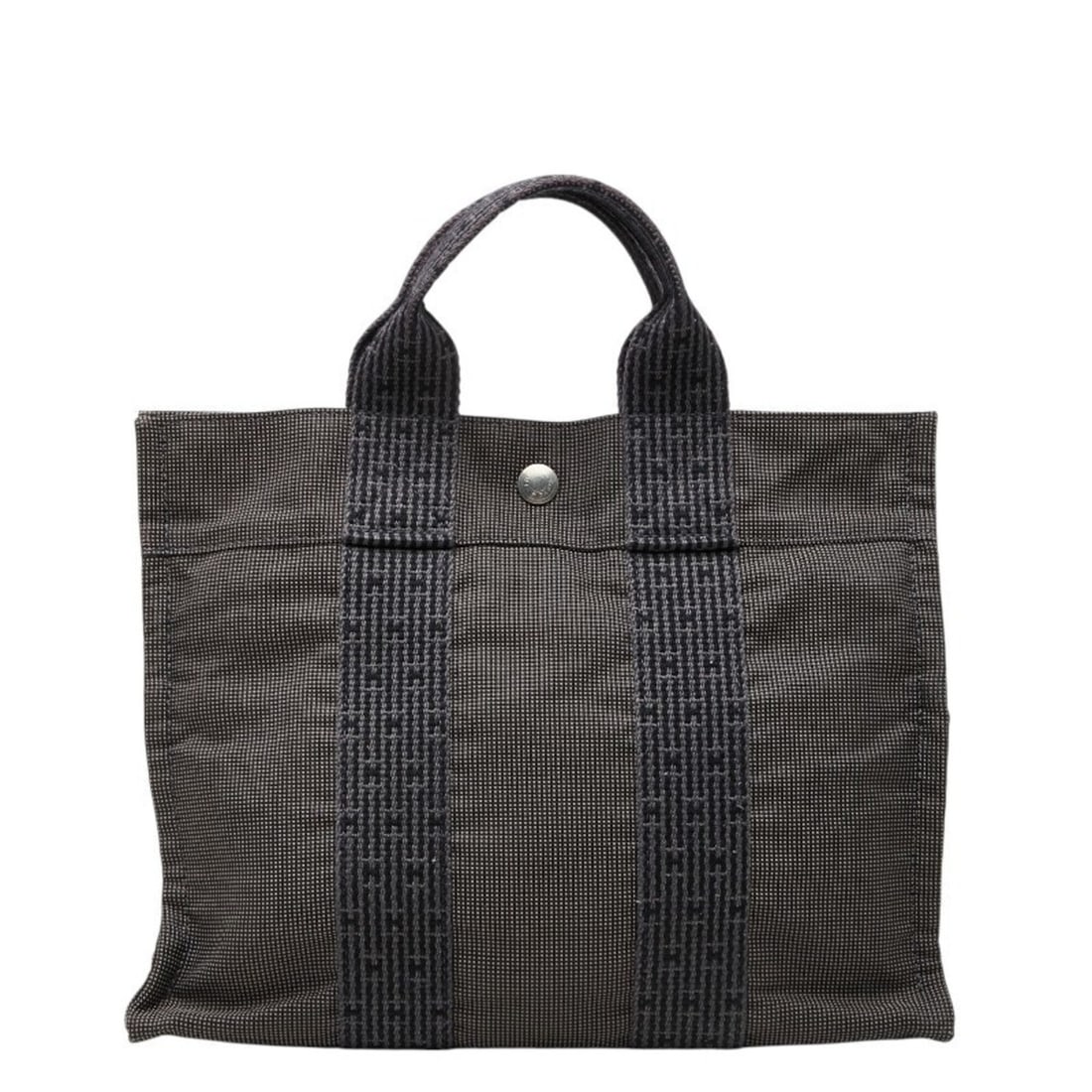 Hermes Herline Tote PM Bag Handbag Gray Canvas Women's HERMES: --- Catalog ---Category: SizeSize (HxWxD): 24cm x 30cm x 8cm / 9.44'' x 11.81'' x 3.14''Category: DesignType: Handbag, Tote bagColor: GrayGender: WomenMaterial: Canvas Category: GeneralBrand: Hermes--
