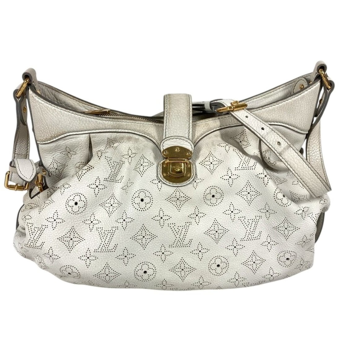 LOUIS VUITTON M95661 Monogram Mahina XS Bag, Crossbody Pouch, Shoulder Leather, Men's, Women's,: --- Catalog ---Category: SizeSize (HxWxD): 23.5cm x 32cm x 11.5cm / 9.25'' x 12.59'' x 4.52''Category: DesignType: Pochette, Shoulder bagColor: WhiteGender: Men,WomenMaterial: Monogram , Mahina leathe