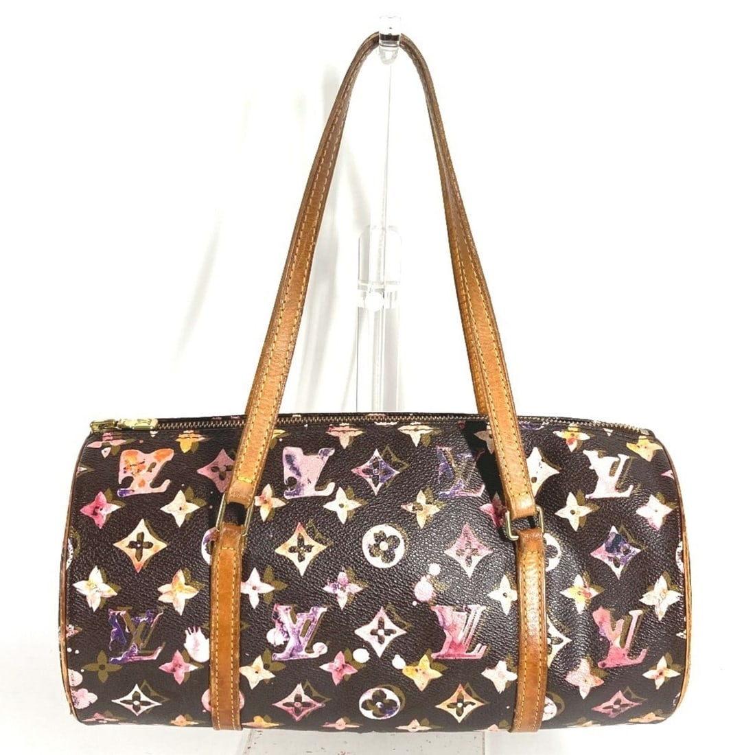 LOUIS VUITTON M95753 Monogram Watercolor Papillon 30 Bag, Richard Prince Collaboration, Shoulder (1 of 17)