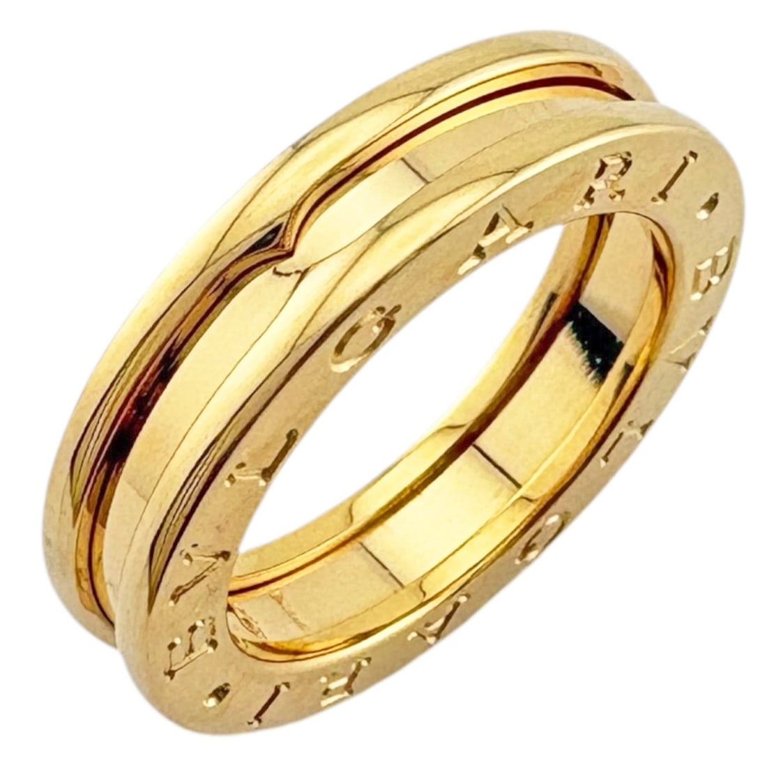 Bvlgari Bulgari B.zero1 1-band ring, 18K yellow gold, women's ring.: --- Catalog ---Category: PackNumber in Pack: 1Category: SizeJP Size: 10US Size: 5.5Category: DesignType: Band ringColor: GoldGender: WomenHandmade: YesMaterial: Yellow gold (18K)Category: GeneralBrand