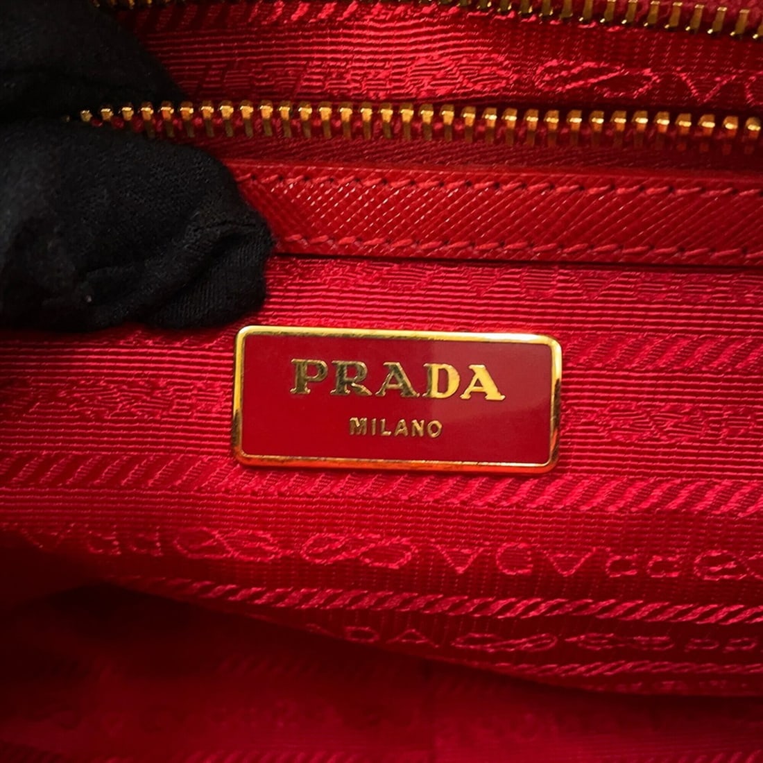 Prada Triangle Leather Handbag BN1113 PRADA - 15