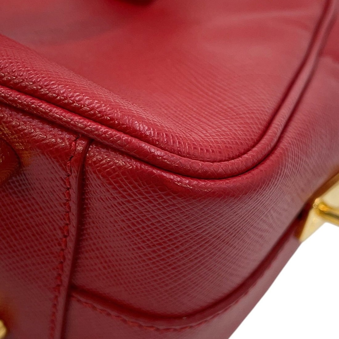Prada Triangle Leather Handbag BN1113 PRADA - 7
