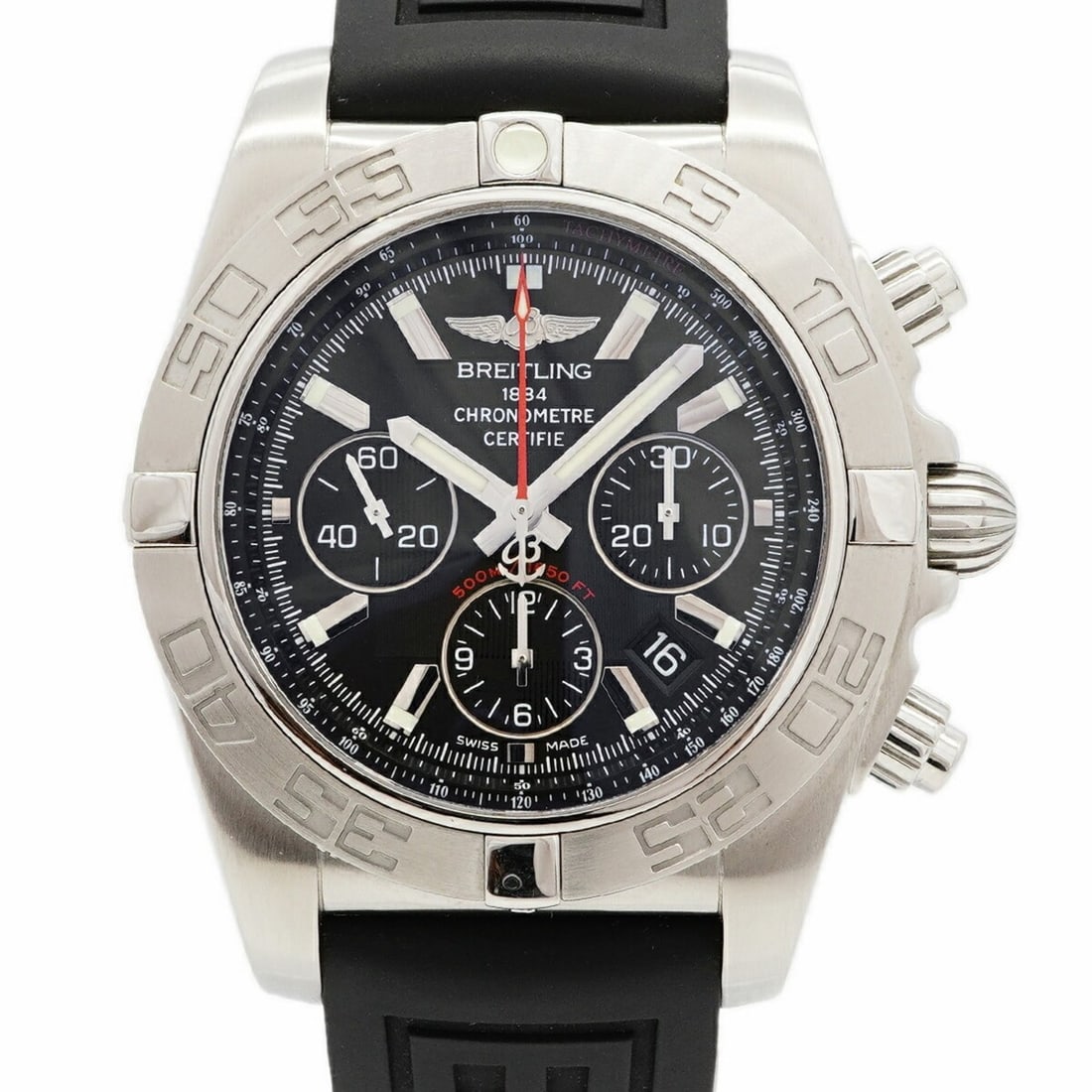 Breitling Chronomat 44 AB011010 AB0110 Black Dial Men's Watch (1 of 9)