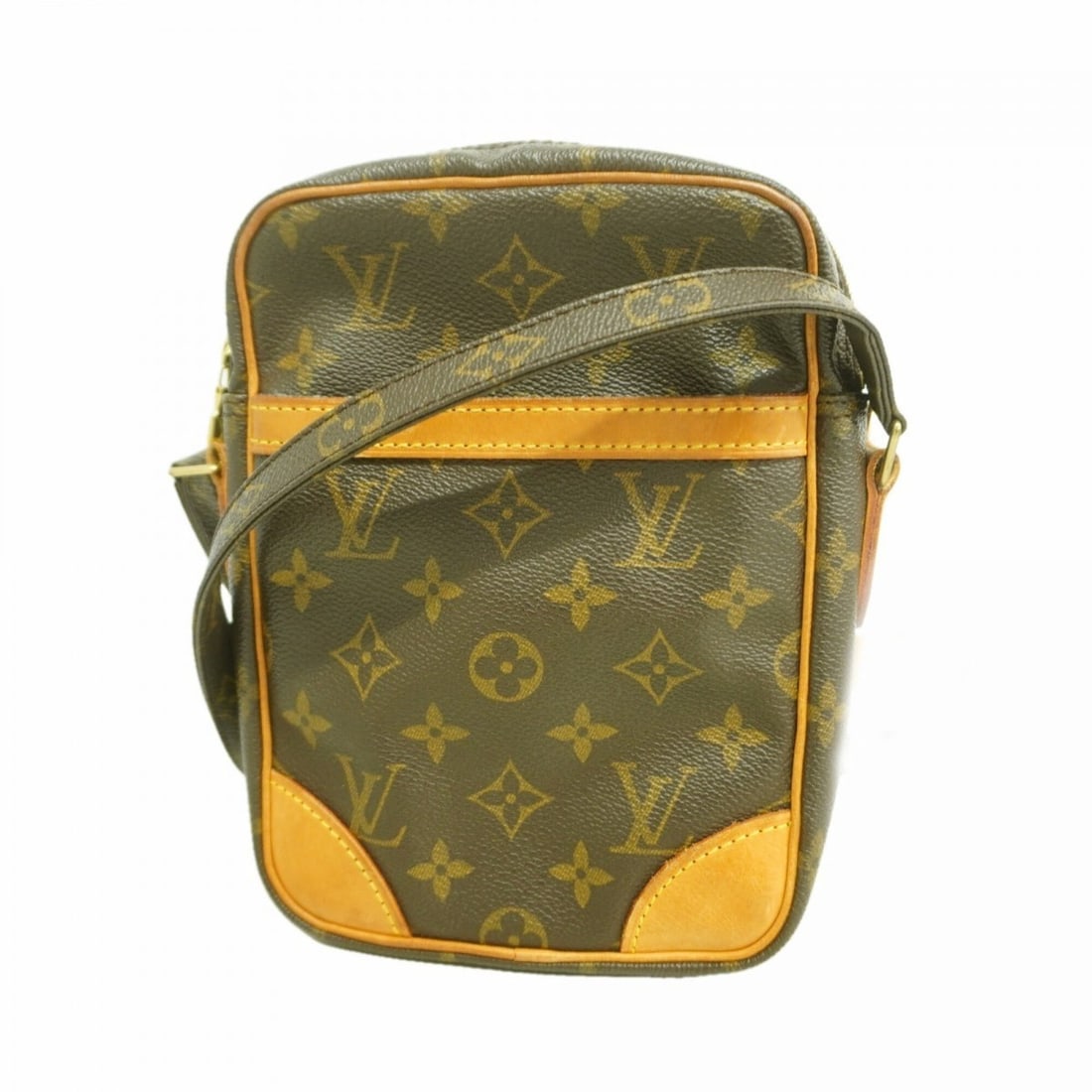Louis Vuitton Monogram Danube Shoulder Bag M45266 Brown Women's: --- Catalog ---Category: SizeSize (HxWxD): 21cm x 15cm x 4.5cm / 8.26'' x 5.9'' x 1.77''Category: DesignType: Shoulder bagColor: BrownGender: WomenCategory: GeneralMPN: M45266Brand: Louis Vuitton--- I