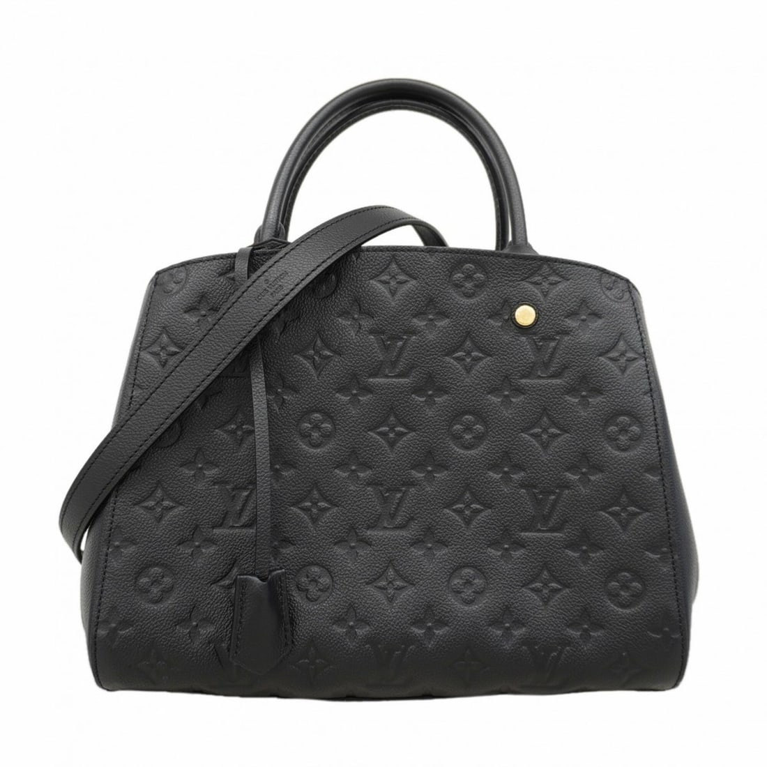 Louis Vuitton Monogram Empreinte Montaigne MM Handbag M41048 Noir 2-way bag for women: --- Catalog ---Category: SizeSize (HxWxD): 23.5cm x 28.5cm x 15cm / 9.25'' x 11.22'' x 5.9''Category: DesignType: HandbagColor: NoirGender: WomenCategory: GeneralMPN: M41048Brand: Louis Vuitton--- Ite