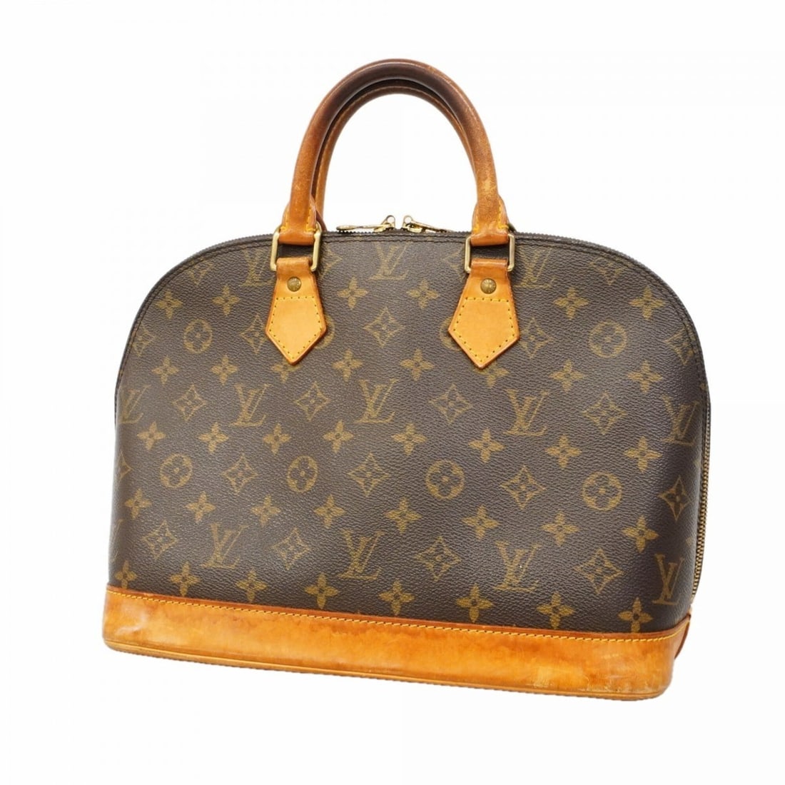 Louis Vuitton Alma Monogram Handbag M51130 Brown Women's (1 of 14)