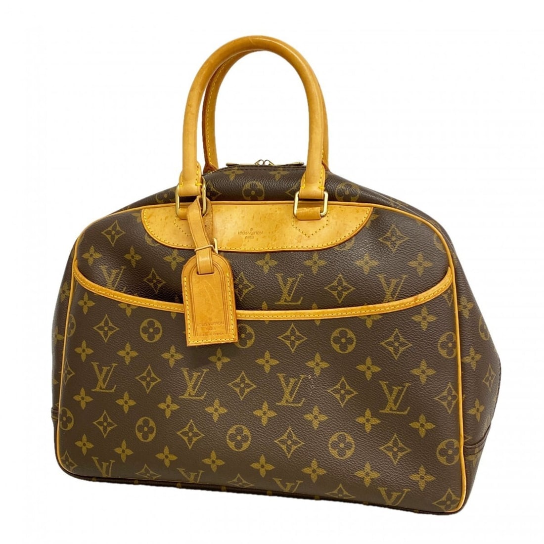 Louis Vuitton Monogram Deauville Handbag M47270 Brown Women's: --- Catalog ---Category: SizeSize (HxWxD): 26cm x 34cm x 13cm / 10.23'' x 13.38'' x 5.11''Category: DesignType: HandbagColor: BrownGender: WomenCategory: GeneralMPN: M47270Brand: Louis Vuitton--- Item