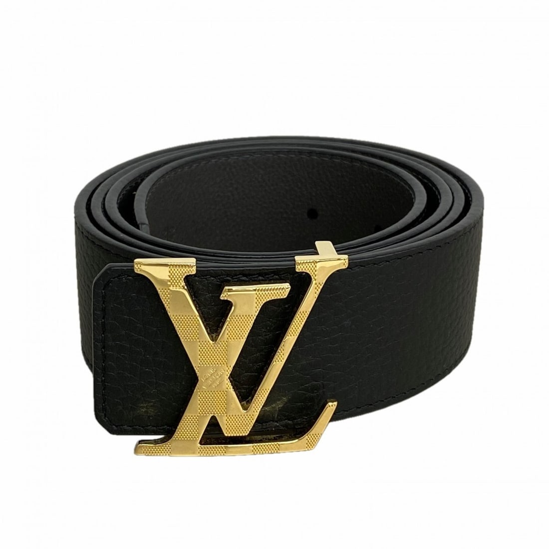 Louis Vuitton LV Damier 40mm Reversible Belt M0333S Black Men's P3062497: --- Catalog ---Category: SizeLength: 90cm - 107.5cm / 35.43'' - 42.32''Category: DesignType: Standard beltColor: BlackGender: MenCategory: GeneralMPN: M0333SBrand: Louis Vuitton--- Item List ---Sectio