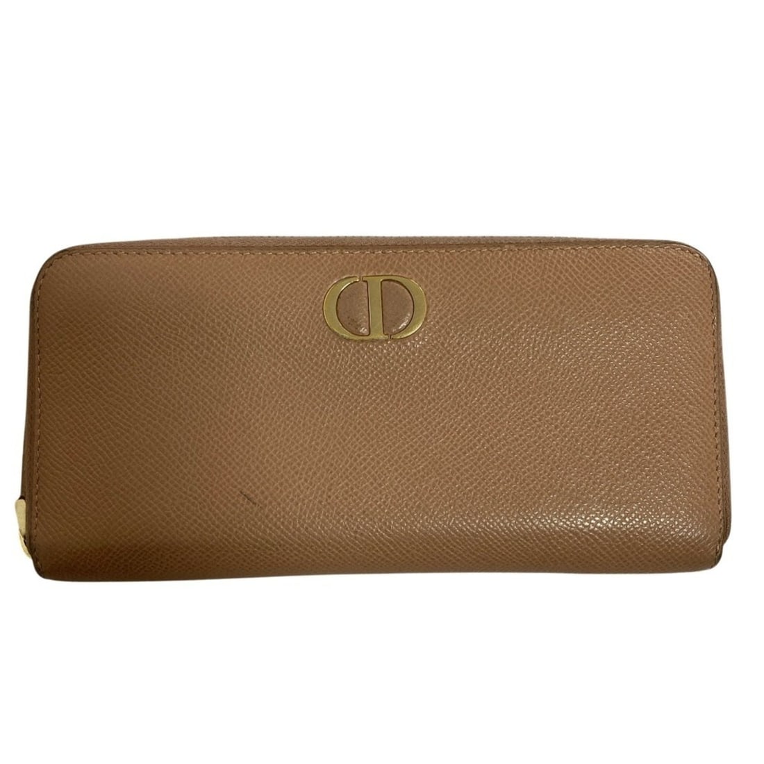 Christian Dior 30 Montaigne Leather Long Wallet, Beige, Women's: --- Catalog ---Category: SizeSize (HxWxD): 10.5cm x 20.5cm x 2cm / 4.13'' x 8.07'' x 0.78''Category: DesignType: Long wallet (bi-fold)Color: BeigeGender: WomenMaterial: Leather Category: GeneralBrand: