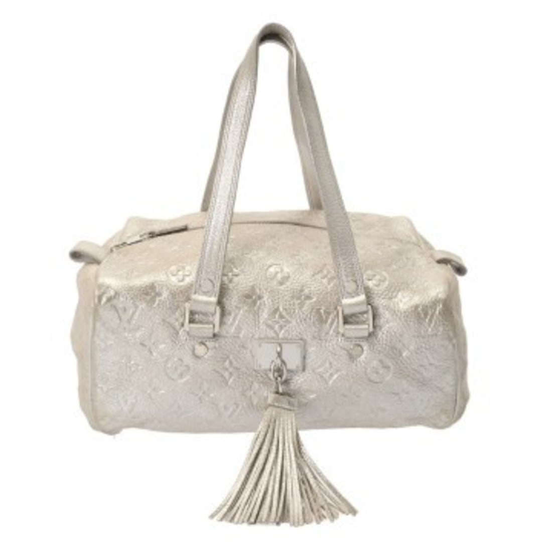 LOUIS VUITTON Louis Vuitton Monogram Shimmer Comet Argent M95817 Men's and Women's Embossed Leather: --- Catalog ---Category: SizeSize (HxWxD): 17cm x 33cm x 21cm / 6.69'' x 12.99'' x 8.26''Category: DesignType: Boston bagColor: ArgentGender: Men,WomenMaterial: Leather Category: GeneralMPN: M95817Bra