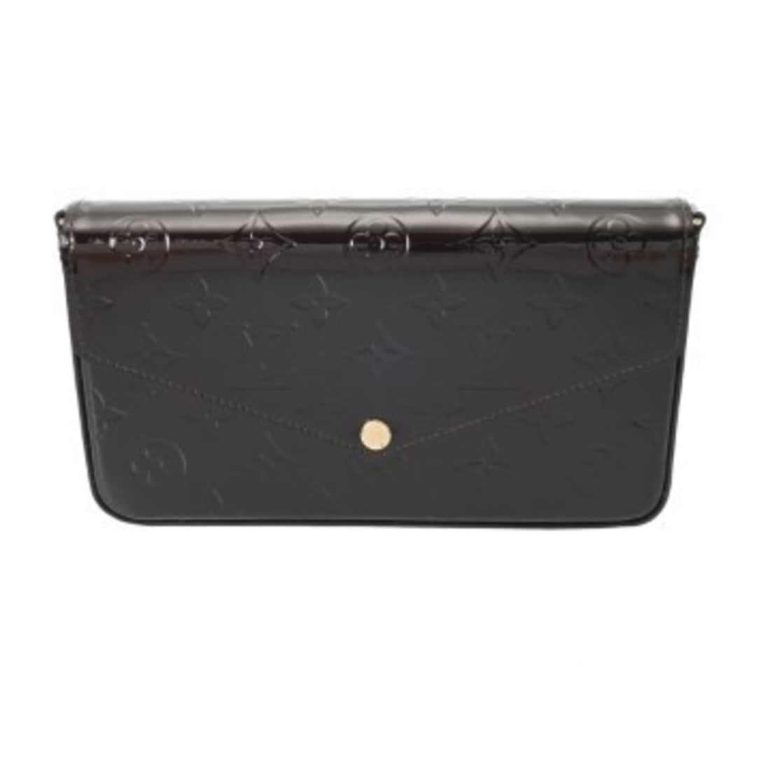LOUIS VUITTON Louis Vuitton Monogram Vernis Pochette Felicie 2-Way Shoulder Bag Amarante M61267: --- Catalog ---Category: SizeSize (HxWxD): 12cm x 21.5cm x 3cm / 4.72'' x 8.46'' x 1.18''Category: DesignType: Clutch bag, PochetteColor: AmaranteGender: WomenMaterial: Monogram Vernis Category: Gener