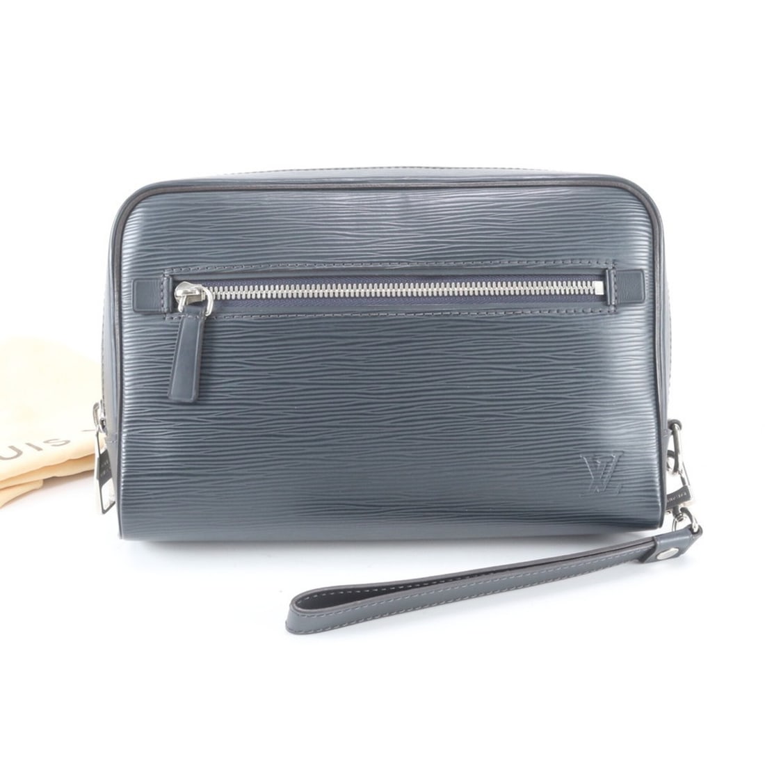 Louis Vuitton Epi Neo Oche M54047 Leather Second Bag Clutch Handbag Pouch for Men: --- Catalog ---Category: SizeSize (HxWxD): 16cm x 25cm x 6cm / 6.29'' x 9.84'' x 2.36''Category: DesignType: Handbag, PouchColor: Blue nuitGender: MenMaterial: Leather Category: GeneralMPN: M54047Bran