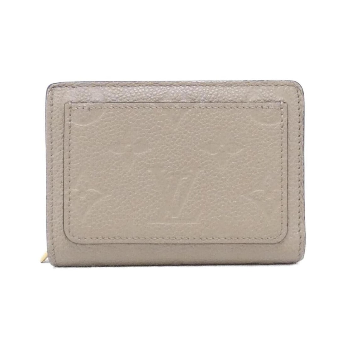 Louis Vuitton Monogram Empreinte Portefeuille Claire M80152 Wallet: --- Catalog ---Category: SizeSize (HxWxD): 9cm x 11cm x 3cm / 3.54'' x 4.33'' x 1.18''Category: DesignType: Coin purse/coin caseColor: TourterelleGender: WomenMaterial: Leather Leather/Fur Type: Calf 