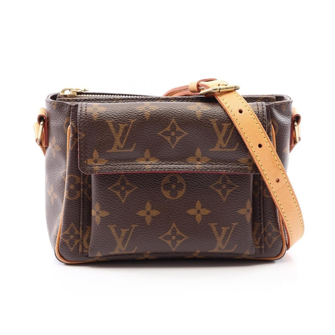 Louis Vuitton LOUIS VUITTON Vivacite PM Shoulder Bag Handbag Coated Canvas Leather Monogram Women's: --- Catalog ---Category: SizeSize (HxWxD): 13cm x 18cm x 8.5cm / 5.11'' x 7.08'' x 3.34''Category: DesignType: Handbag, Shoulder bagColor: Brown, MonogramGender: WomenMaterial: Coated canvas , Leather