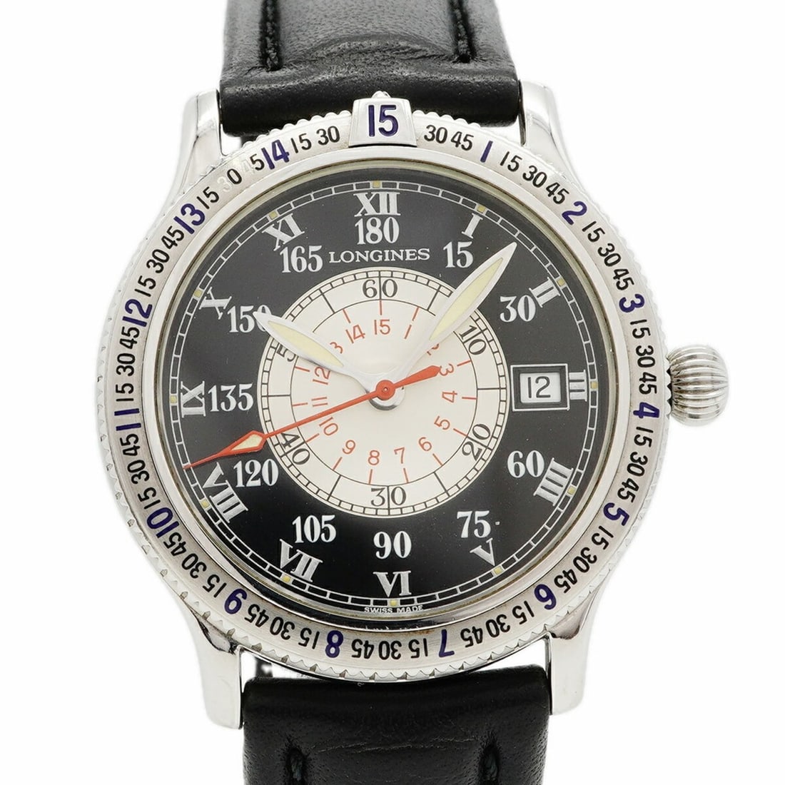Longines Lindbergh L2.617.4 Black Dial Men's Watch (1 of 8)