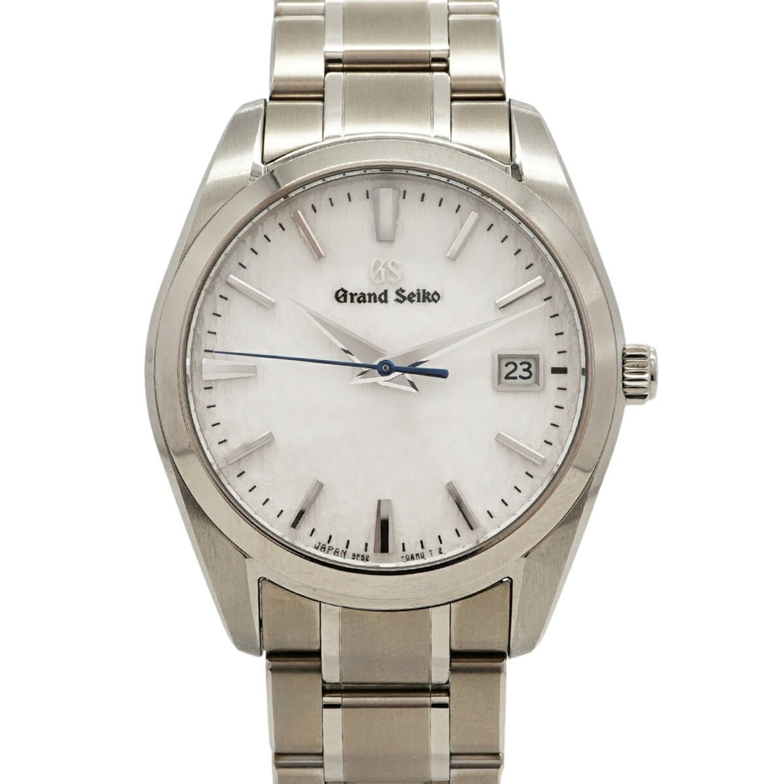 Seiko Grand Snow White SBGX355 9F62-0AR0 Dial Men's Watch: --- Catalog ---Category: SizeWrist Size: 17cm / 6.69''Case Diameter: 36.9mm / 1.45''Category: DesignType: WristwatchGender: MenColor (Dial): WhiteMaterial (Band): TitaniumCategory: GeneralMPN: SBGX355