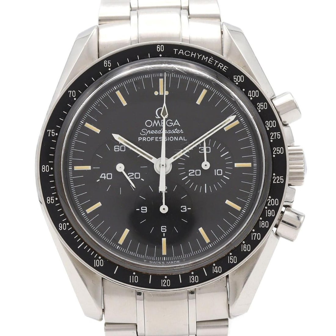 Omega Speedmaster Professional 3572.50 Stainless Steel Watch, Manual Winding: --- Catalog ---Category: SizeWrist Size: 16cm / 6.29''Case Diameter: 42mm / 1.65''Category: DesignType: WristwatchGender: MenColor (Dial): BlackMaterial (Band): Stainless steelMaterial (Case): Stainle