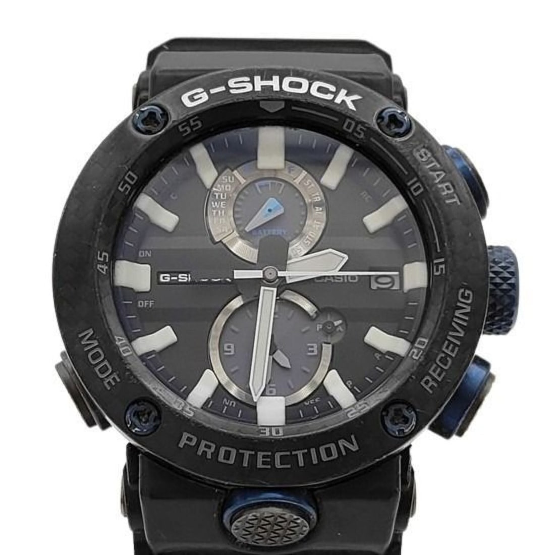 CASIO G-SHOCK MASTER OF G - AIR GRAVITYMASTER GWR-B1000-1A1JF Black Carbon Men's Solar: --- Catalog ---Category: SizeWrist Size: 14.5cm - 21.5cm / 5.7'' - 8.46''Case Diameter: 46.4mm / 1.83''Category: DesignType: WristwatchGender: MenMaterial (Case): CarbonCategory: GeneralMPN: GWR-B1000