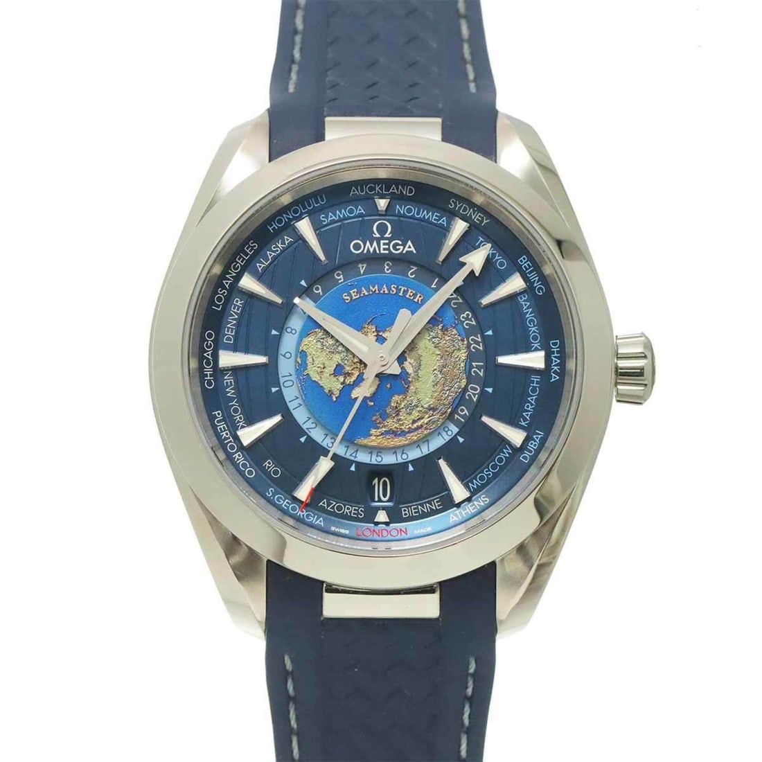 Omega Seamaster Aqua Terra GMT Worldtimer Master Co-Axial 220 12 43 22 03 001 Men's Watch Date (1 of 7)