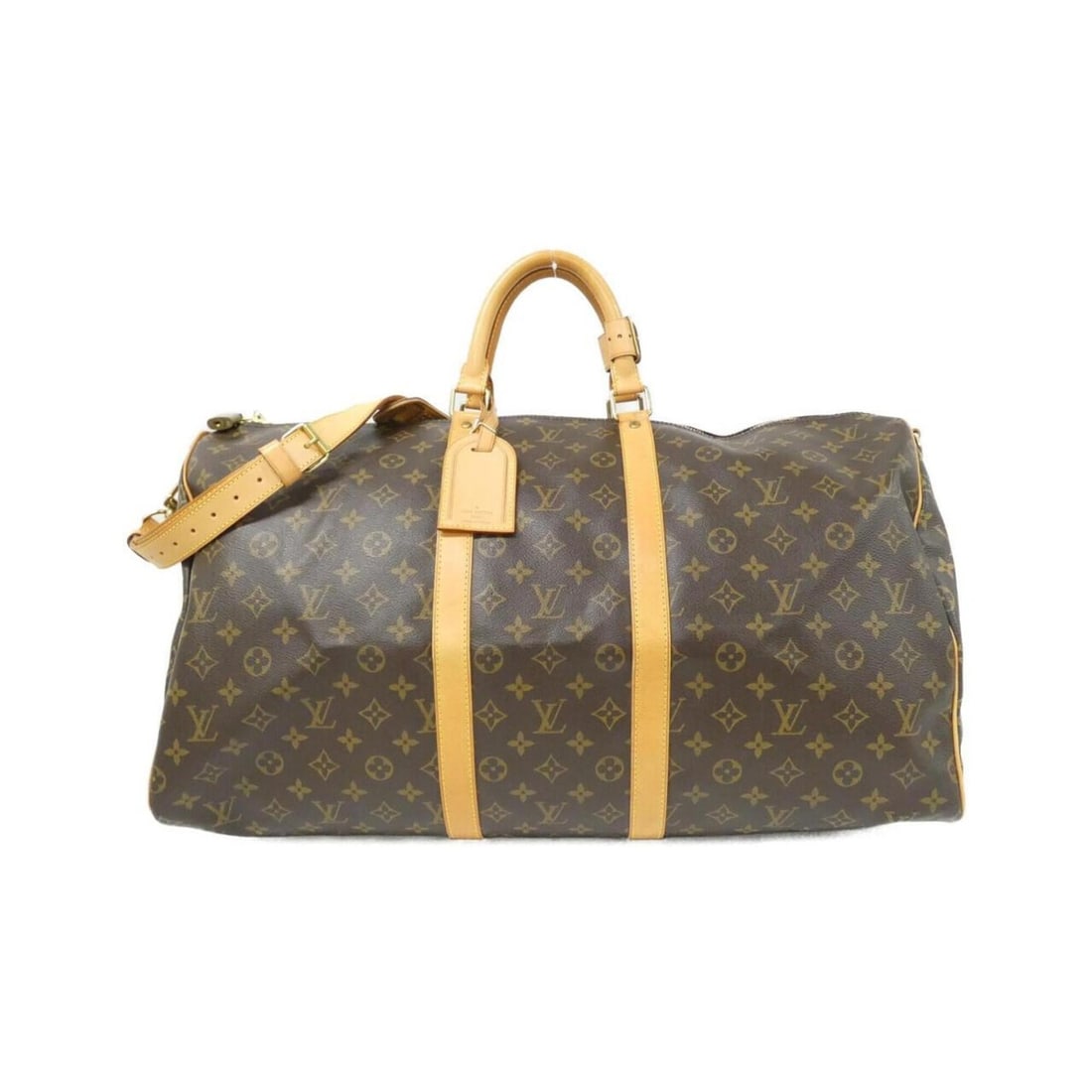 Louis Vuitton Monogram Keepall Bandoulière 55cm M41414 Boston Bag: --- Catalog ---Category: SizeWeight: 1.26kg / 2.77lb.Size (HxWxD): 31cm x 55cm x 24cm / 12.2'' x 21.65'' x 9.44''Strap Length: 102cm - 120cm / 40.15'' - 47.24''Handle Length: 32cm / 12.59''Category: D