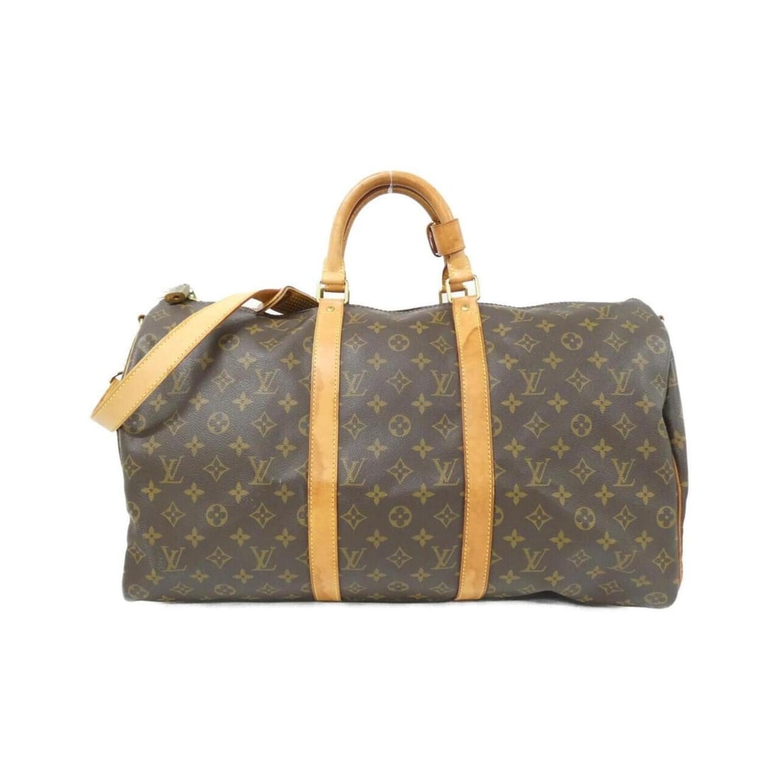 Louis Vuitton Monogram Keepall Bandoulière 50cm M41416 Boston Bag: --- Catalog ---Category: SizeWeight: 1.12kg / 2.46lb.Size (HxWxD): 29cm x 50cm x 22cm / 11.41'' x 19.68'' x 8.66''Strap Length: 92cm - 110cm / 36.22'' - 43.3''Handle Length: 32cm / 12.59''Category: De