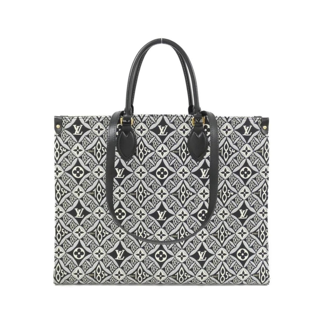 Louis Vuitton SINCE1854 OnTheGo GM M57207 Handbag: --- Catalog ---Category: SizeSize (HxWxD): 32cm x 41cm x 19cm / 12.59'' x 16.14'' x 7.48''Category: DesignType: HandbagColor: GrisGender: Women,MenMaterial: Jacquard Category: GeneralBrand: Louis Vuit
