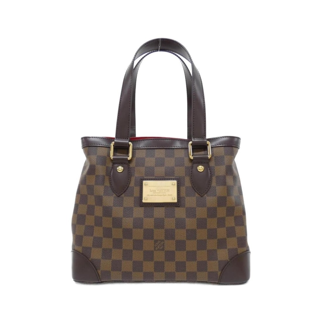 Louis Vuitton Damier Hampstead PM N51205 Handbag: --- Catalog ---Category: SizeSize (HxWxD): 24cm x 28cm x 18cm / 9.44'' x 11.02'' x 7.08''Category: DesignType: HandbagColor: EbeneGender: WomenMaterial: Coated canvas Category: GeneralBrand: Louis Vui