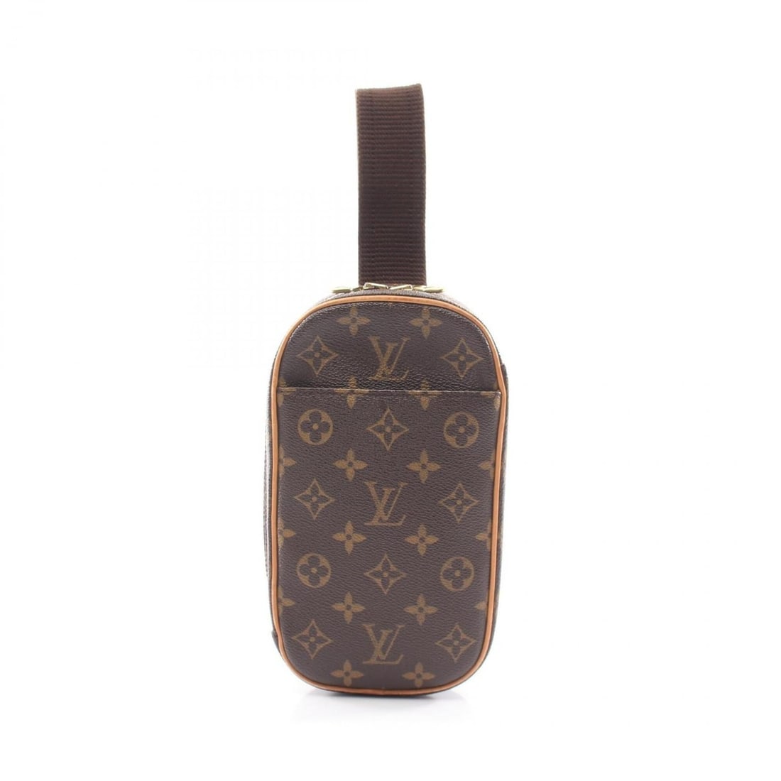 Louis Vuitton Pochette Gange Waist Bag, Body Handbag, Coated Canvas, Leather, Monogram,: --- Catalog ---Category: SizeSize (HxWxD): 22cm x 12cm x 5cm / 8.66'' x 4.72'' x 1.96''Category: DesignType: Fanny pack, HandbagColor: Brown, MonogramGender: Men,WomenMaterial: Coated canvas Category: