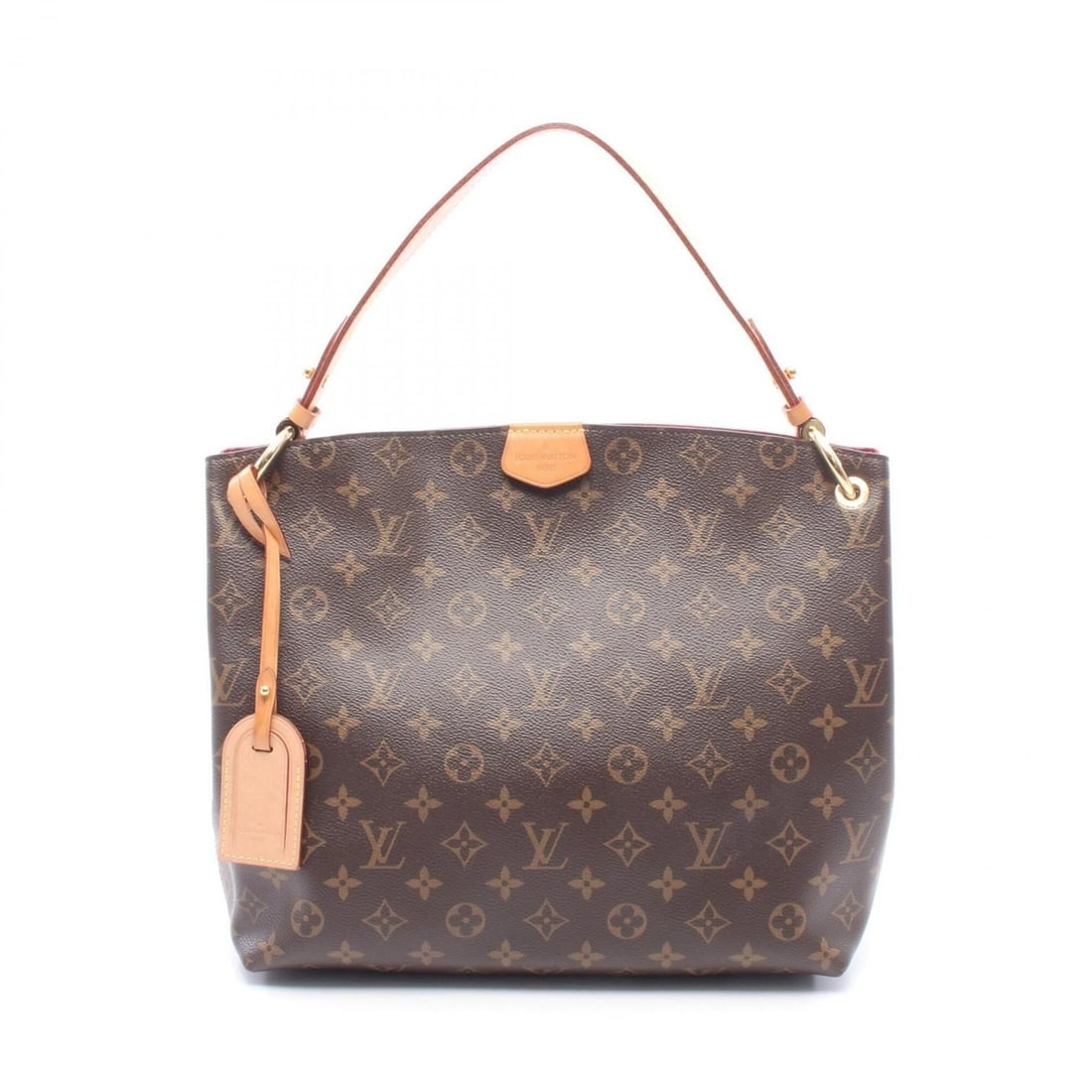 Louis Vuitton Graceful PM Shoulder Bag/Handbag, Coated Canvas and Leather, Monogram Pattern,: --- Catalog ---Category: SizeSize (HxWxD): 28cm x 29cm x 11.5cm / 11.02'' x 11.41'' x 4.52''Category: DesignType: Handbag, Shoulder bagColor: BrownGender: WomenMaterial: Coated canvas , PVC , Monogram