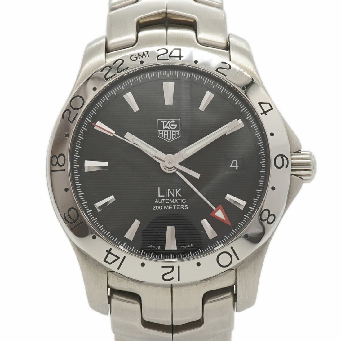TAG Heuer Link WJF2116 Black Dial Men's Watch: --- Catalog ---Category: SizeWrist Size: 16cm / 6.29''Case Diameter: 38.5mm / 1.52''Category: DesignType: WristwatchGender: MenColor (Dial): BlackMaterial (Band): Stainless steelCategory: GeneralMPN: 