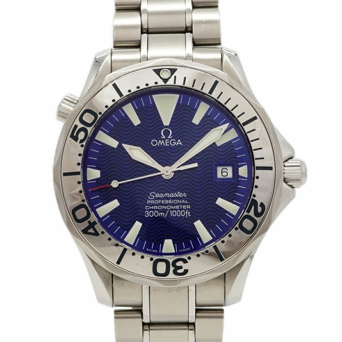 Omega Seamaster 300 2255.80 Blue Dial Men's Watch: --- Catalog ---Category: SizeWrist Size: 19.5cm / 7.67''Case Diameter: 41.1mm / 1.62''Category: DesignType: WristwatchGender: MenColor (Dial): BlueMaterial (Band): Stainless steelCategory: GeneralMPN:
