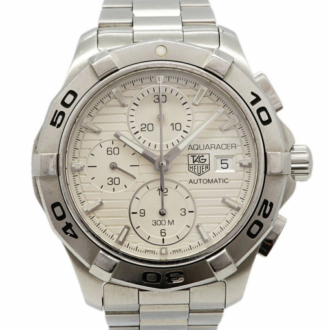 TAG Heuer Aquaracer CAP2111 Silver Dial Men's Watch: --- Catalog ---Category: SizeWrist Size: 15cm / 5.9''Case Diameter: 44mm / 1.73''Category: DesignType: WristwatchGender: MenColor (Dial): SilverMaterial (Band): Stainless steelCategory: GeneralMPN: CA