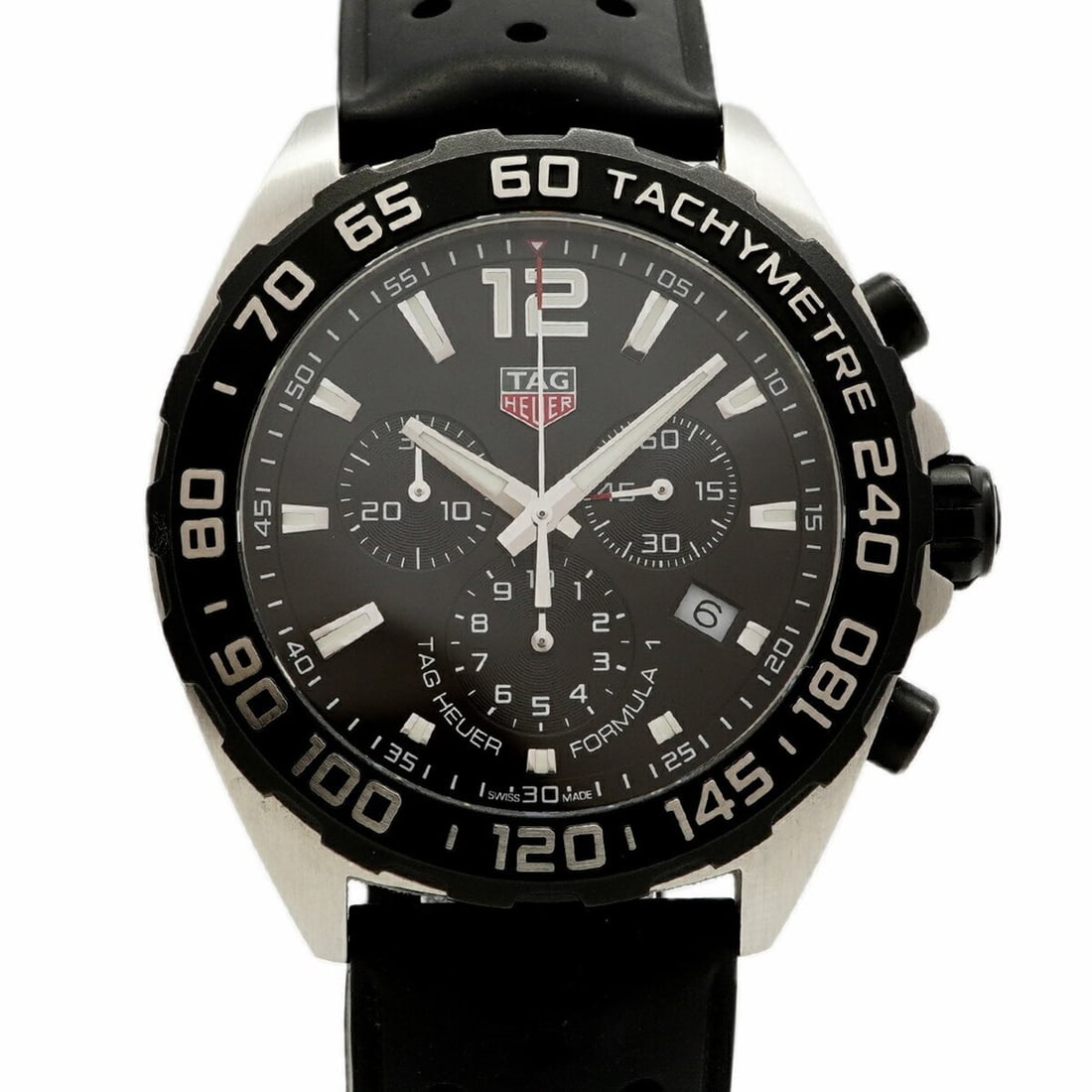 TAG Heuer Formula 1 CAZ1010 Black Dial Men's Watch: --- Catalog ---Category: SizeWrist Size: 20.5cm / 8.07''Case Diameter: 43.2mm / 1.7''Category: DesignType: WristwatchGender: MenColor (Dial): BlackMaterial (Band): RubberCategory: GeneralMPN: CAZ1010B