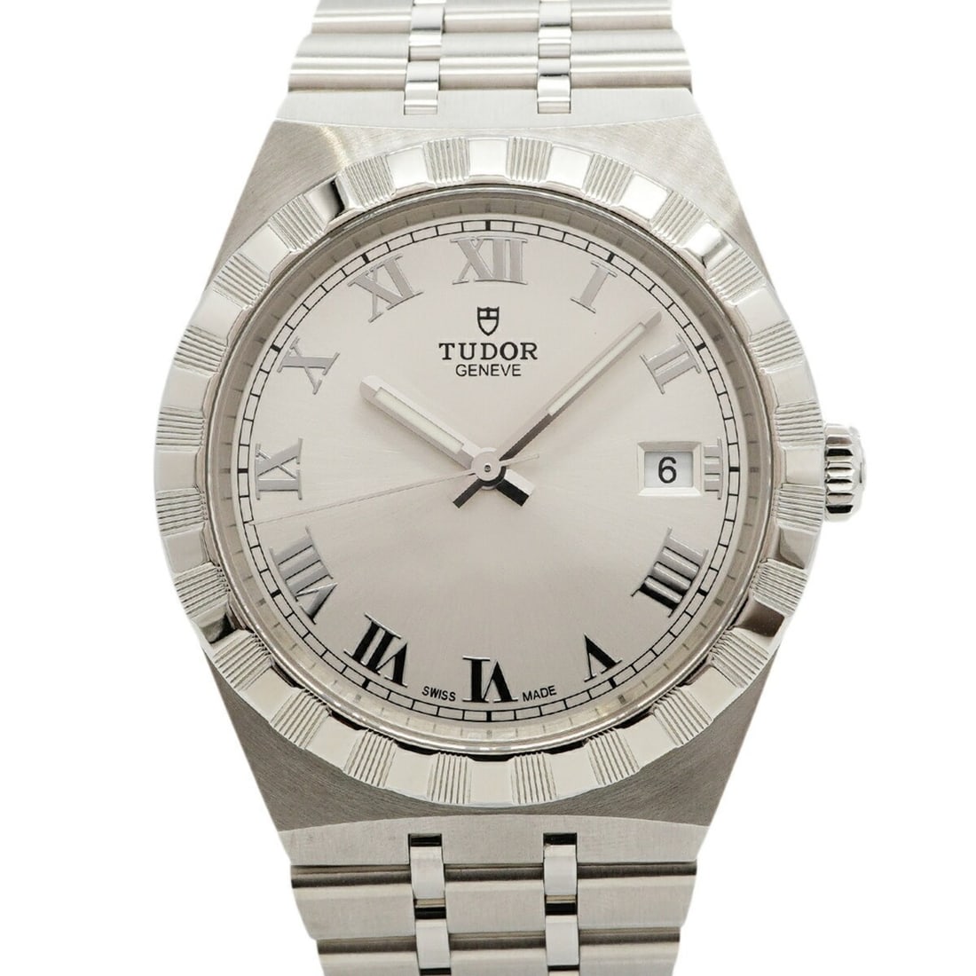 Tudor Royal 28500 Silver Dial Men's Watch: --- Catalog ---Category: SizeWrist Size: 15cm / 5.9''Case Diameter: 38mm / 1.5''Category: DesignType: WristwatchGender: MenColor (Dial): SilverMaterial (Band): Stainless steelCategory: GeneralMPN: 285