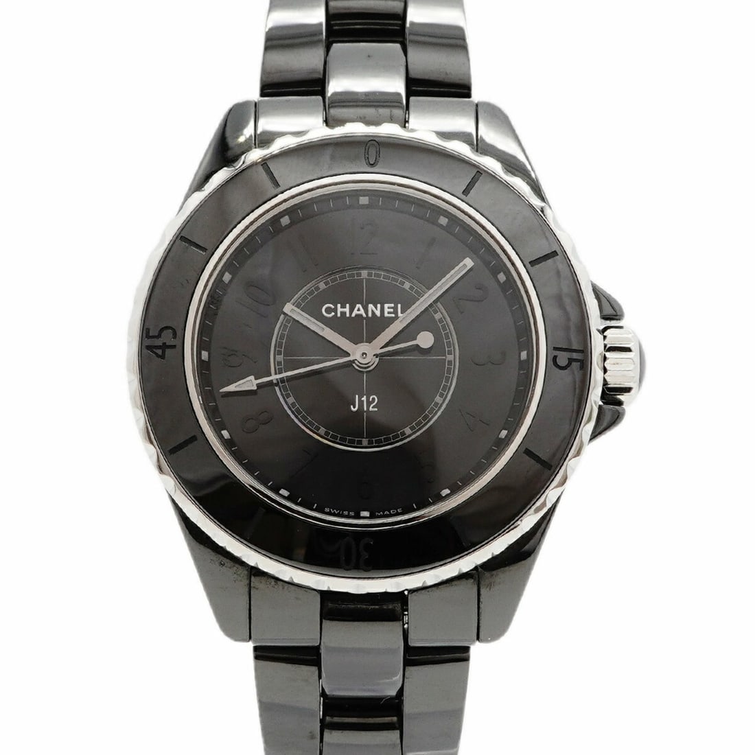 Chanel J12 Phantom H6346 Black Dial Women's Watch: --- Catalog ---Category: SizeWrist Size: 13cm / 5.11''Case Diameter: 33.9mm / 1.33''Category: DesignType: WristwatchGender: WomenColor (Dial): BlackMaterial (Band): CeramicCategory: GeneralMPN: H6346B