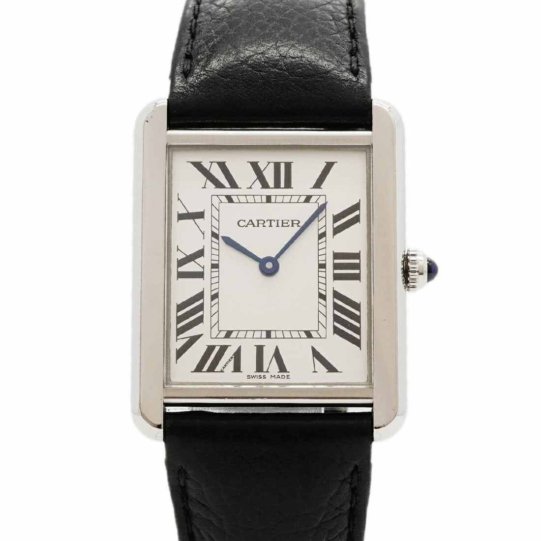 Cartier Tank Solo LM WSTA0028 Silver Dial Men's Watch: --- Catalog ---Category: SizeWrist Size: 21cm / 8.26''Case Diameter: 27.5mm / 1.08''Category: DesignType: WristwatchGender: MenColor (Dial): SilverMaterial (Band): LeatherCategory: GeneralMPN: WSTA002