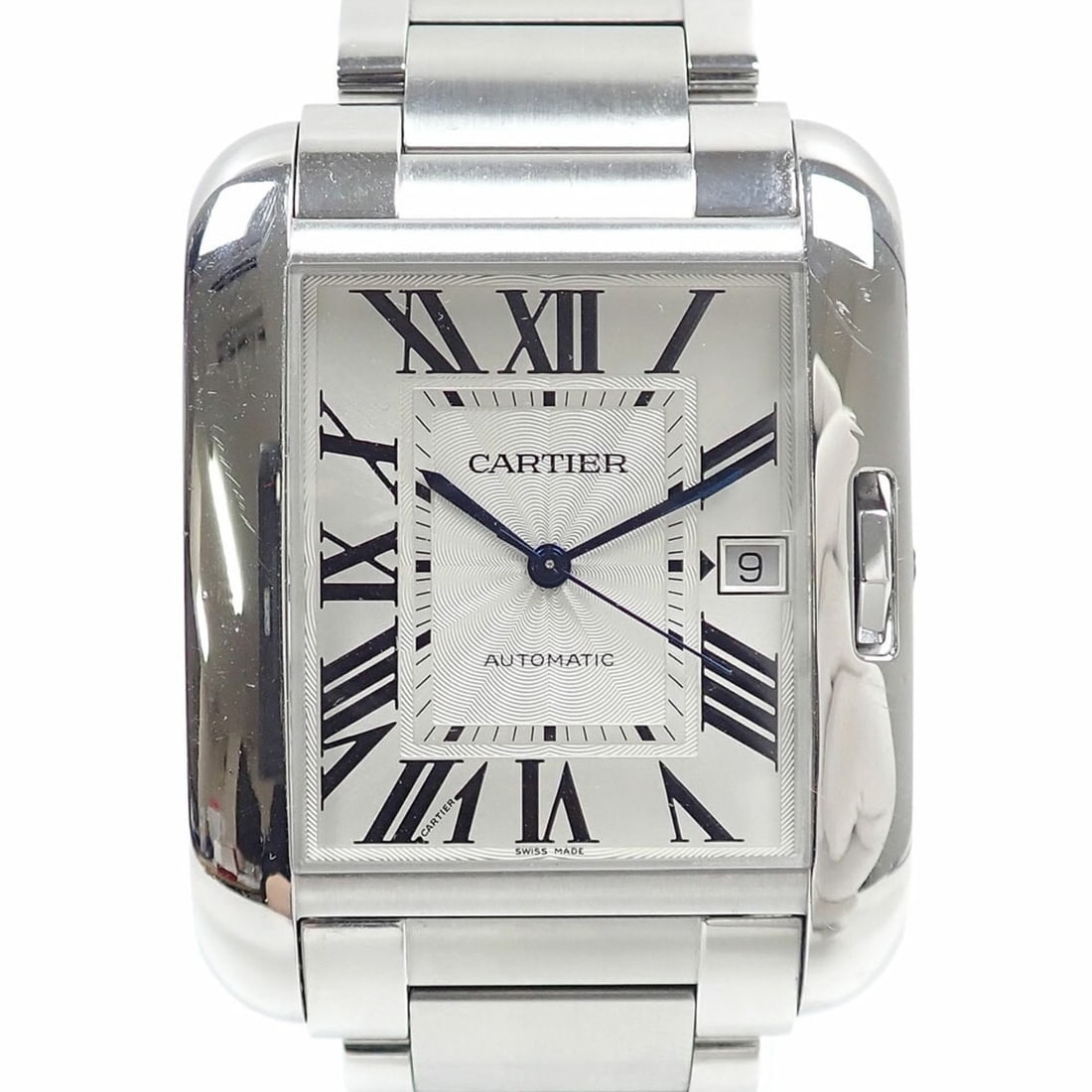 Cartier Tank Anglaise XL Men's Automatic Watch, Stainless Steel, W5310008 (Automatic Winding): --- Catalog ---Category: SizeWrist Size: 18cm / 7.08''Case Diameter: 36.5mm / 1.44''Category: DesignType: WristwatchGender: MenColor (Dial): WhiteMaterial (Band): Stainless steelMaterial (Case): Stain