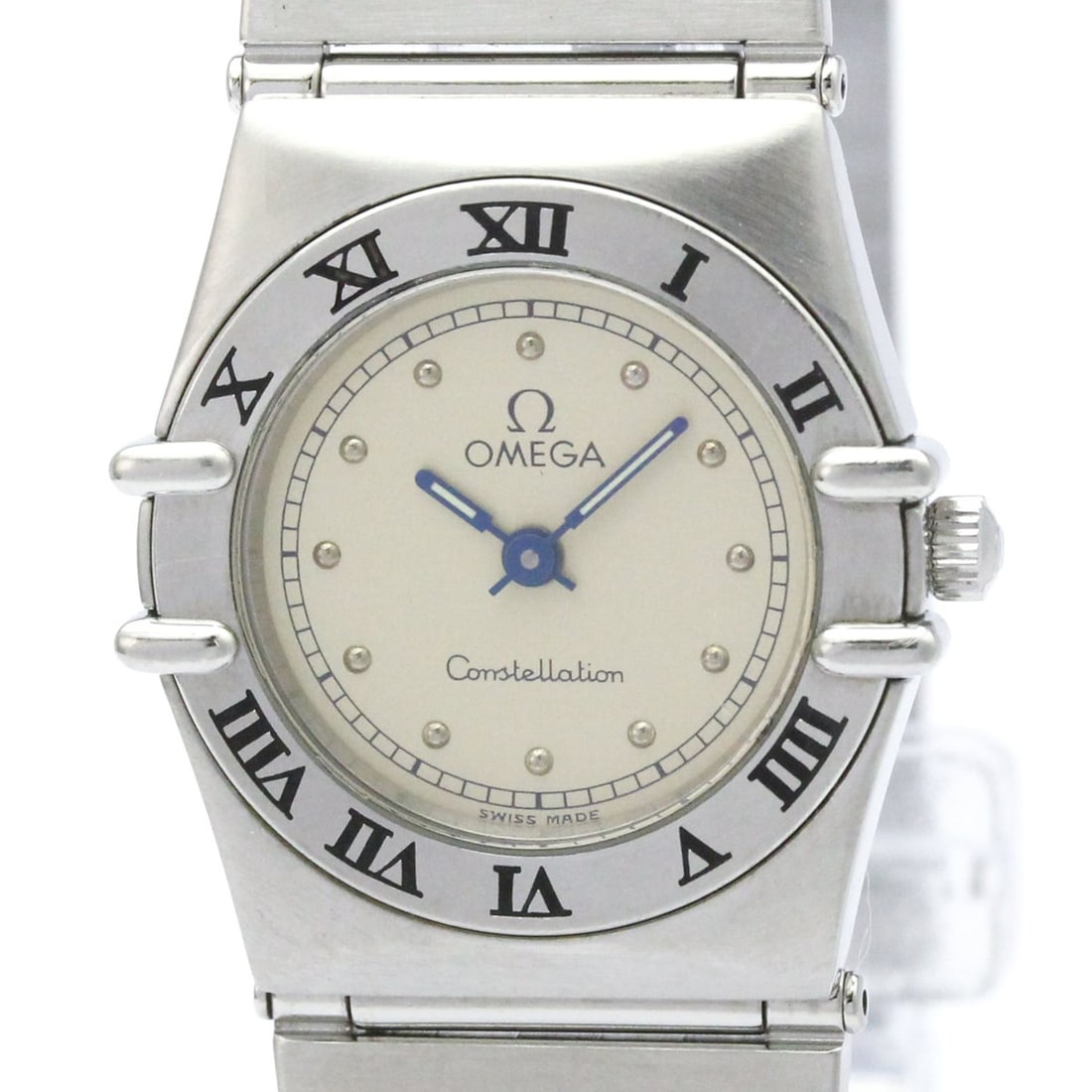 OMEGA Constellation Stainless Steel Ladies Watch 795.1080 Polished: --- Catalog ---Category: SizeCase Diameter: 22mm / 0.87''Category: DesignType: WristwatchStyle: Dress/FormalGender: WomenColor (Dial): SilverMaterial (Band): Stainless steelMaterial (Case): Stainless 
