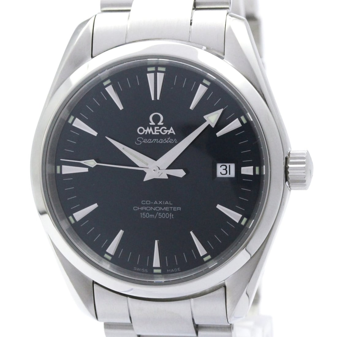 OMEGA Seamaster Aqua Terra Co-Axial Automatic Watch 2503.80 Polished: --- Catalog ---Category: SizeCase Diameter: 39mm / 1.54''Category: DesignType: WristwatchStyle: SportGender: MenColor (Dial): BlueMaterial (Band): Stainless steelMaterial (Case): Stainless steelCatego