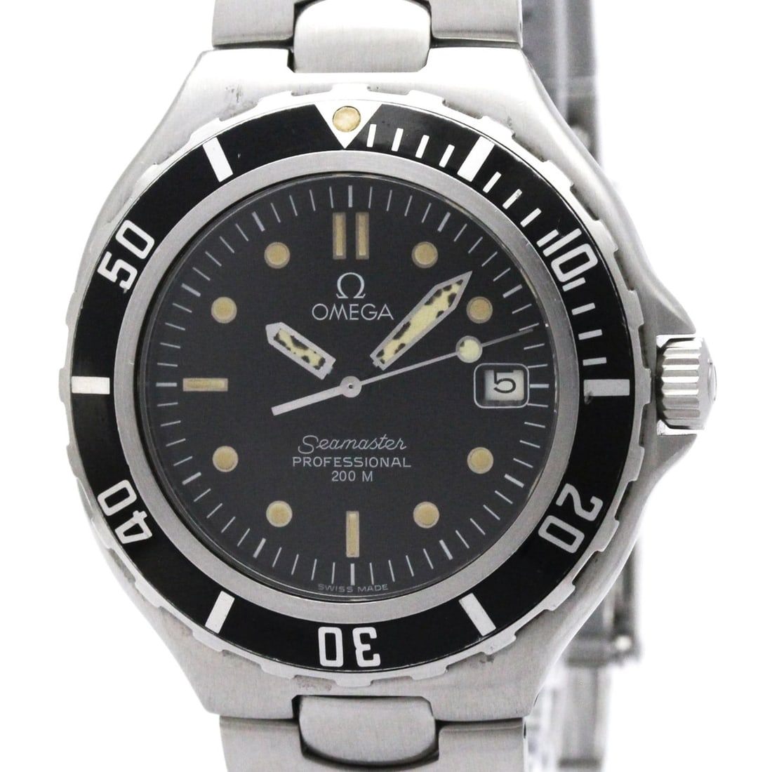 OMEGA Seamaster Professional 200M Quartz Mens Watch 396.1052 Polished: --- Catalog ---Category: SizeCase Diameter: 36mm / 1.42''Category: DesignType: WristwatchStyle: SportGender: MenColor (Dial): BlackMaterial (Band): Stainless steelMaterial (Case): Stainless steelCateg
