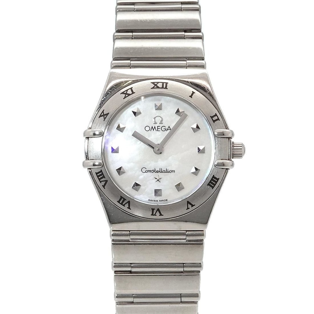 Omega Constellation My Choice 1571 71 Women's Watch White Shell Quartz: --- Catalog ---Category: SizeWrist Size: 15.5cm / 6.1''Case Diameter: 25mm / 0.98''Category: DesignType: WristwatchGender: WomenColor (Dial): White shellMaterial (Band): Stainless steelMaterial (Case)